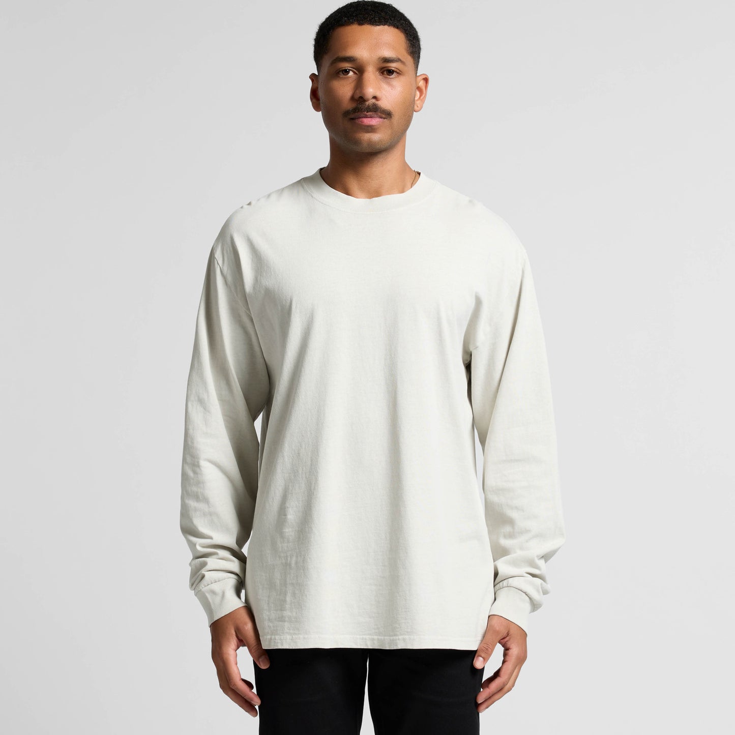 AS COLOUR HEAVY FADED L/S TEE MEN'S