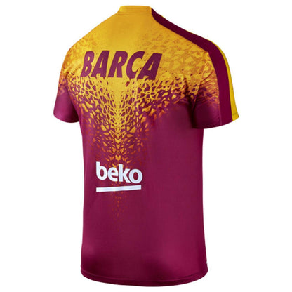 NIKE BARCELONA TRAINING JERSEY BURGUNDY