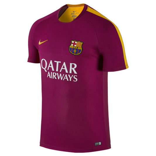 NIKE BARCELONA TRAINING JERSEY BURGUNDY