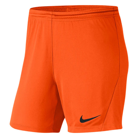 NIKE PARK 3 SHORTS ORANGE-WOMENS