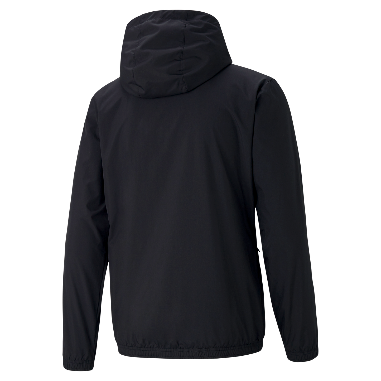 PUMA UNANDERRA HEARTS FC TEAM RISE ALL WEATHER JACKET BLACK-WHITE ADULTS