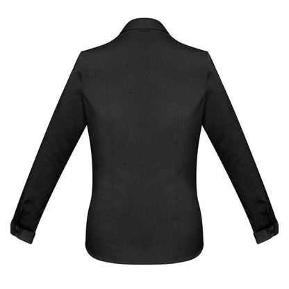 BIZ COLLECTION MONACO LONG SLEEVE SHIRT BLACK WOMENS