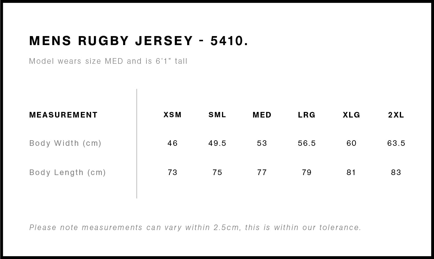 AS COLOUR RUGBY JERSEY MENS