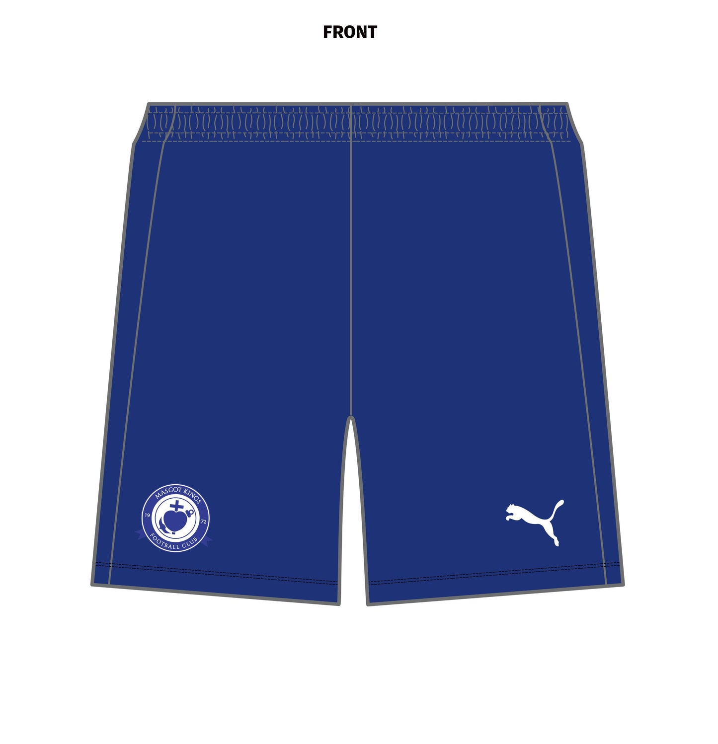 MASCOT KINGS PUMA PLAYING SHORTS MENS