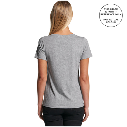 AS COLOUR SHALLOW SCOOP TEE WOMENS